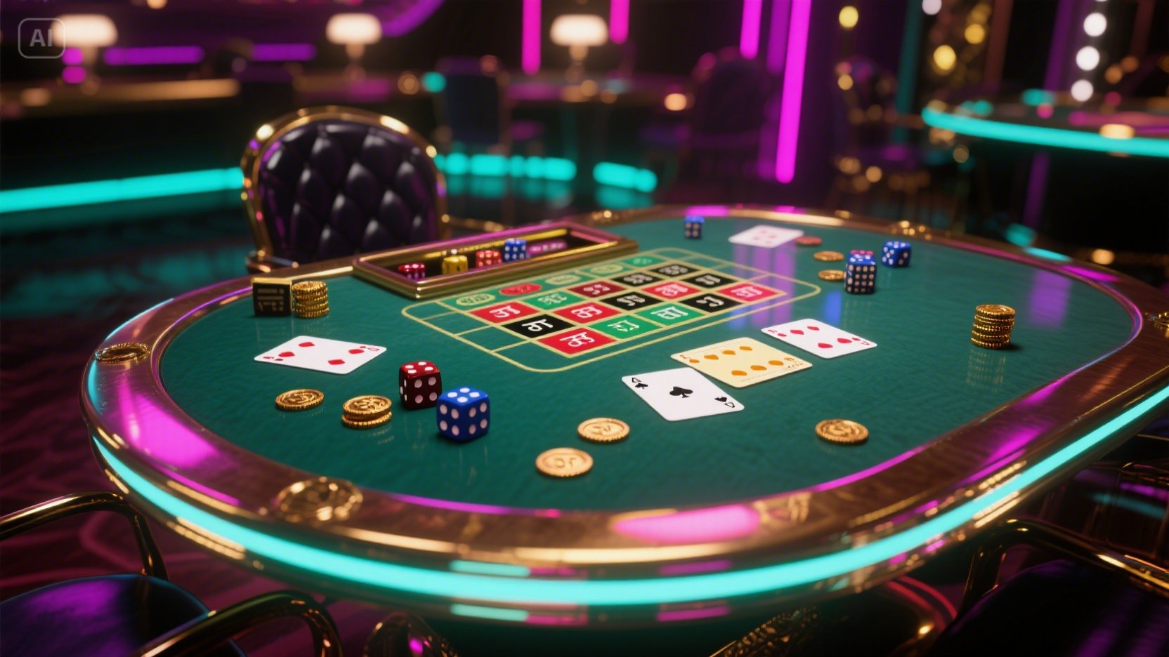 Casino bingle bingle game desktop and mobile interfaces